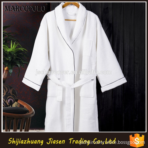 5 star hotel extra long lay bathrobes/super soft coral fleece bathrobe